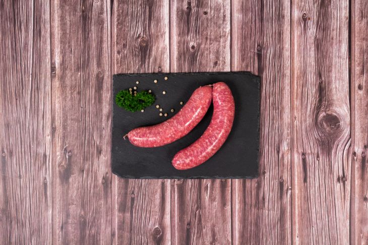 Frische Bratwurst fein