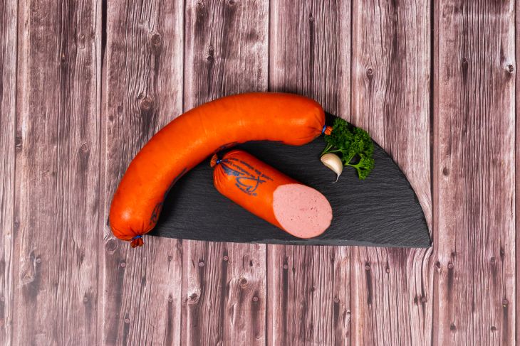 Herrlichkeitsfleischwurst mit Knoblauch